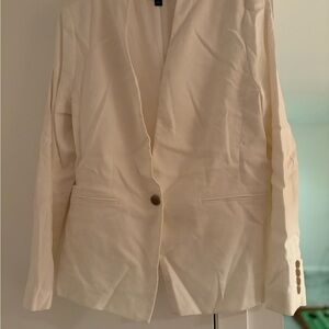 Ann Taylor Off-White Blazer